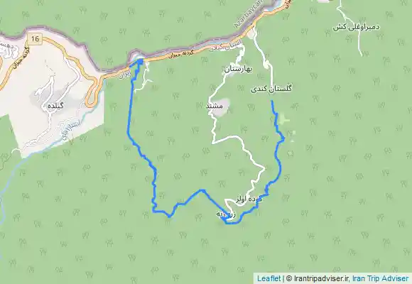 ترک جی پی اس بهشت دره سی مشند آغ چای راهدارخانه بهارستان ۲اردیبهشت ۱۴۰۱