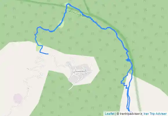 ترک جی پی اس ‘Alamestān جنگل الیمستان