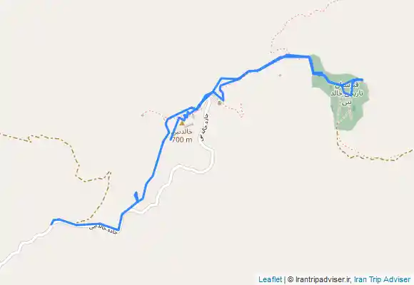 ترک جی پی اس Zīāratgāh-eh Khāled Nabī - Zīāratgāh-eh Khāled Nabī