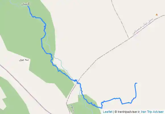 ترک جی پی اس آبشار زردلیمه