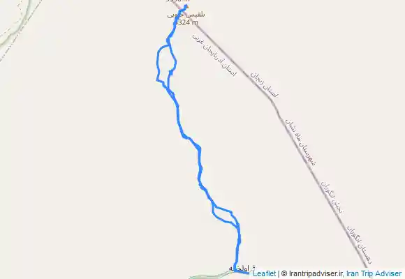 ترک جی پی اس Belghes Peak