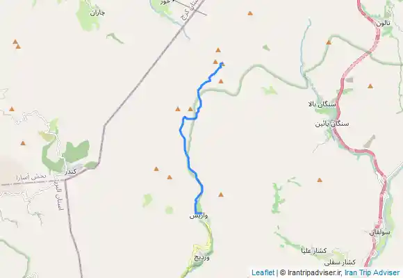 ترک جی پی اس واریش قله پهنه حصار