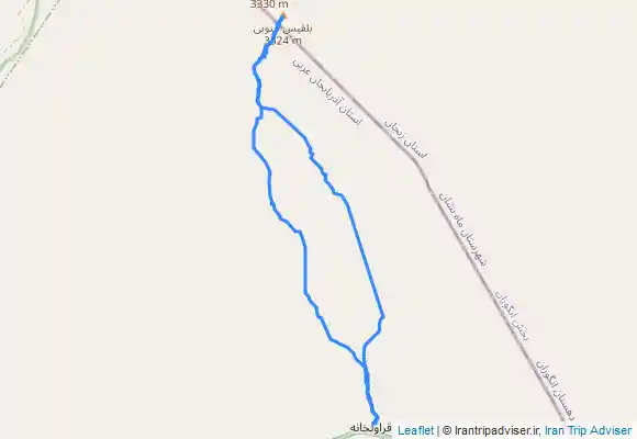 ترک جی پی اس قله بلقیس