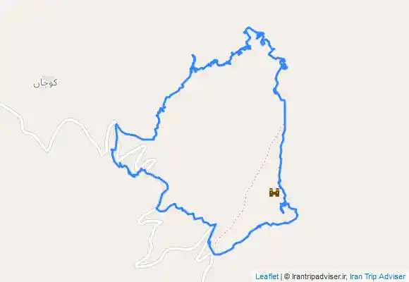 ترک جی پی اس پیمایش قلعه پشتو صعود از بخش غربی و فرود از بخش شرقی