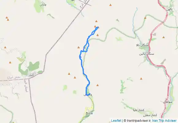 ترک جی پی اس قله بارو و پهنه حصار