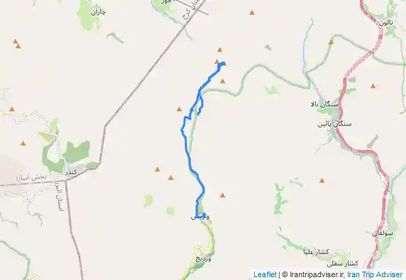 ترک جی پی اس واریش به چشمه شاهی و پهنه حصار