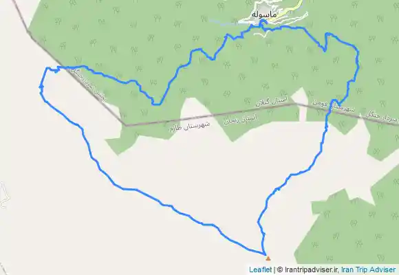 ترک جی پی اس ماسوله،لاسه سر،آسمان کوه ،کله قندی للندیز ،ماسوله