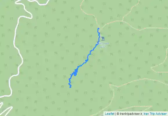 ترک جی پی اس مجموعه آبشارهای دارنو