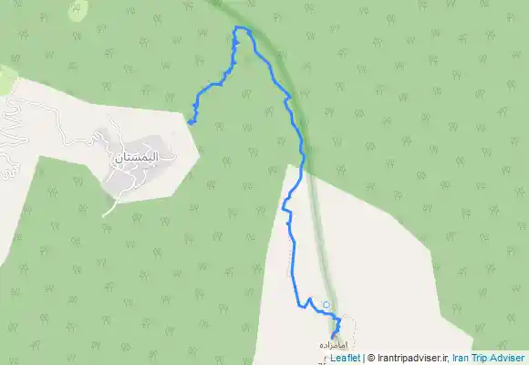 ترک جی پی اس قله امام زاده قاسم ( ۲۵۰۴ متر)