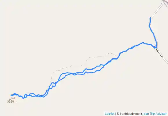 ترک جی پی اس قله شندان (شنلی)