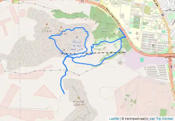 ترک جی پی اس صفه-هفت چشمه