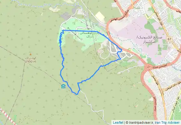 ترک جی پی اس دراک ، پارک کوهستانی ، گوسفند سرا ، دره فراخ