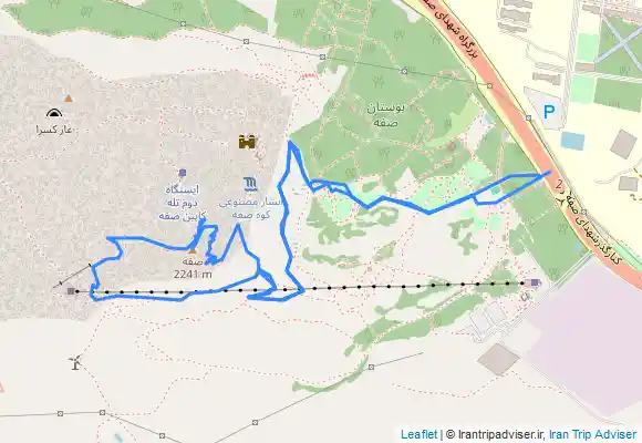 ترک جی پی اس صفه اصفهان