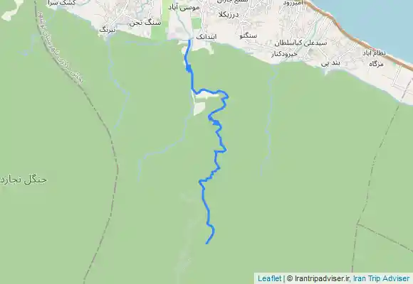 ترک جی پی اس Darno Waterfall Nowshahr