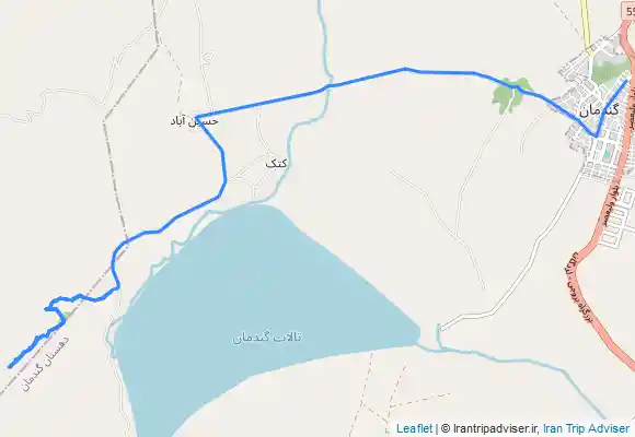 ترک جی پی اس کوه کلار