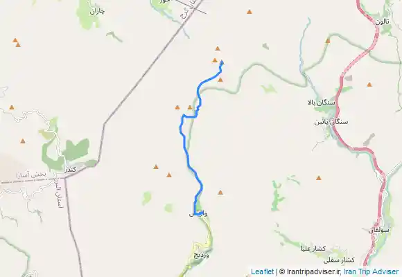 ترک جی پی اس قله پهنه حصار