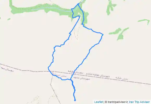 ترک جی پی اس صعود قله دوشاخ و مغان ، رفت و برگشت از مسیر متفاوت