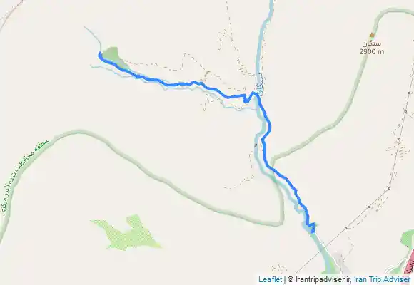 ترک جی پی اس آبشار سنگان