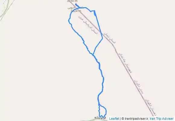 ترک جی پی اس بلقیس از مسیر قراول خانه