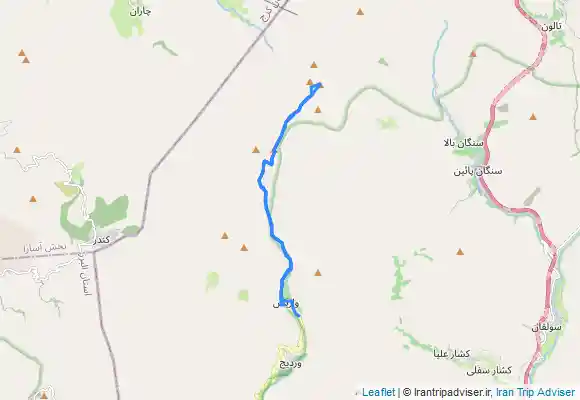 ترک جی پی اس پهنه حصار از واریش