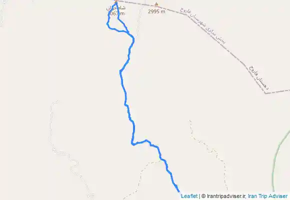 ترک جی پی اس قله شاه جهان بام استان خراسان شمالی