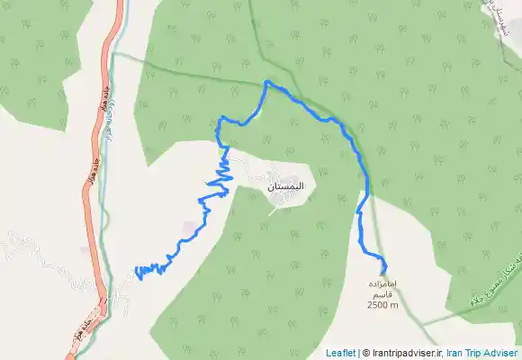 ترک جی پی اس الیمستان و قله امام زاده قاسم