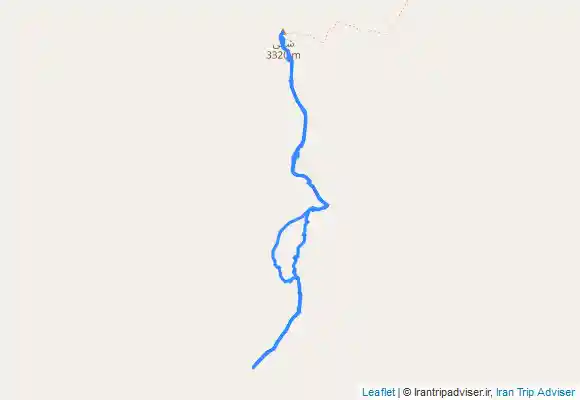 ترک جی پی اس مسیر صعود به قله شنلی دهاقان