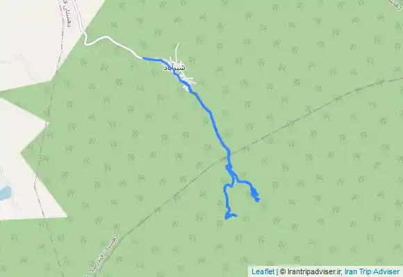 ترک جی پی اس ابشارهای شیراباد