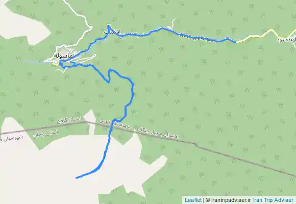 ترک جی پی اس Māsūleماسوله ییلاق للندیز...قله کله قندی