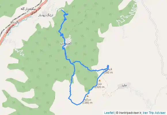 ترک جی پی اس Lakamer be lemerd peak