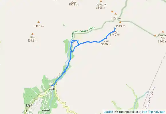 ترک جی پی اس قله پرسون