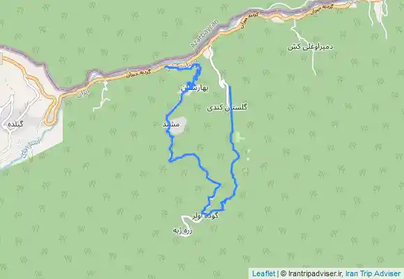 ترک جی پی اس بهارستان-بهشت دره سی-گوده اولر-مشند