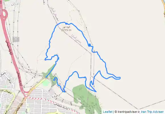 ترک جی پی اس کوهپیمایی بیجی کوه