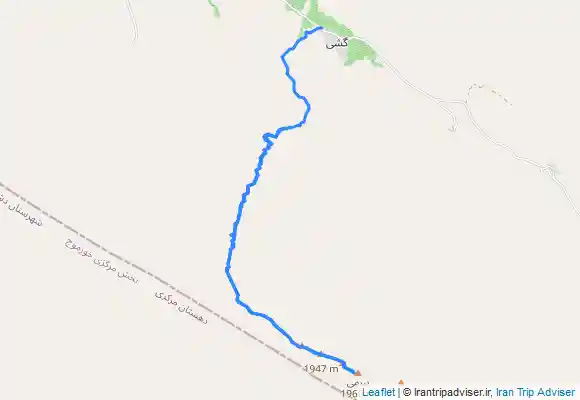 ترک جی پی اس مسیر قله بیرمی