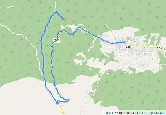 ترک جی پی اس آبشار ماه تراش کدیر