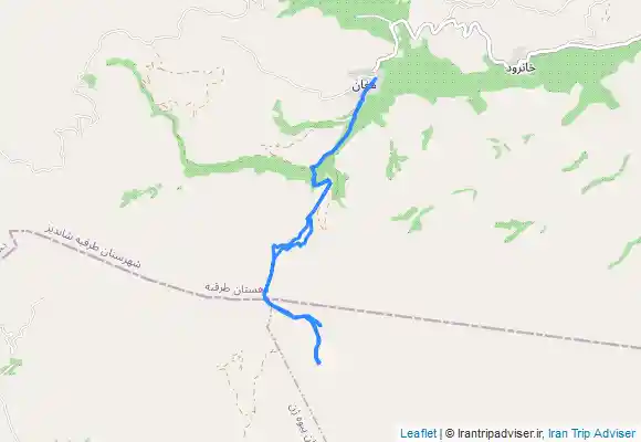 ترک جی پی اس غار مغان قله مغان و قله دوشاخ