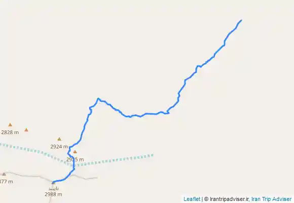 ترک جی پی اس قله نایبند