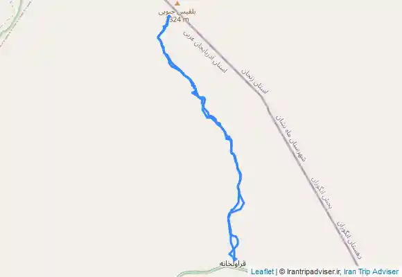 ترک جی پی اس کوه بلقیس