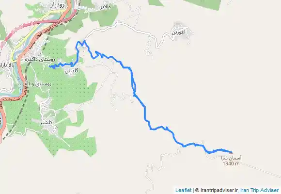 ترک جی پی اس آسمان سرا از گلدیان - ۲۵ فروردین ۱۴۰۲