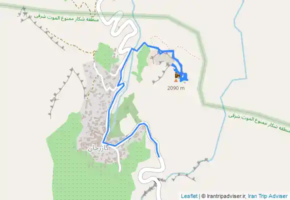 ترک جی پی اس قلعه الموت ۱۴۰۲.۰۱.۰۱