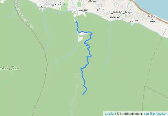 ترک جی پی اس مجموعه ابشار های دارنو و دریاچه فراخین