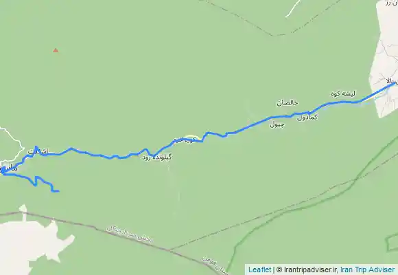 ترک جی پی اس Masuleh - Lalandiz ماسوله للندیز