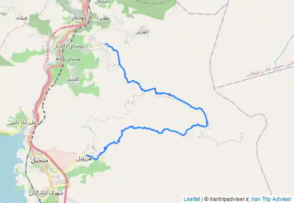 ترک جی پی اس قله آسمان سرا