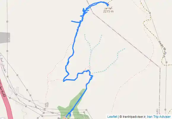 ترک جی پی اس قله بیجی بام عظیمیه