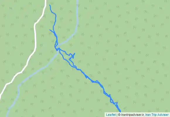 ترک جی پی اس ابشار بکر وسط جنگل