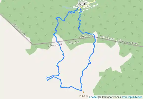 ترک جی پی اس دوخون گدوک آسمانکوه کله قندی کوبن ماسوله