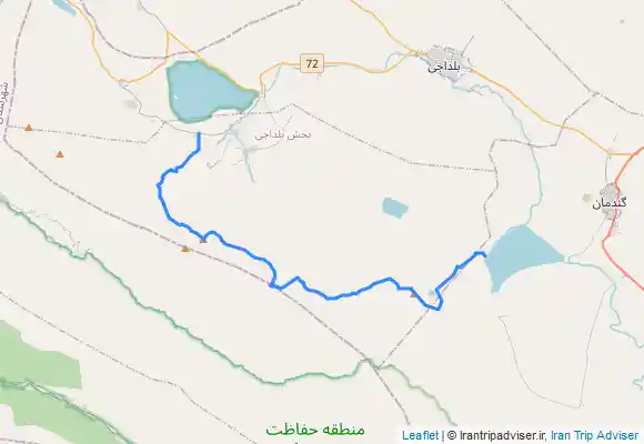 ترک جی پی اس خط الرس کلار از قله چیرو تا قله کلار سیاه