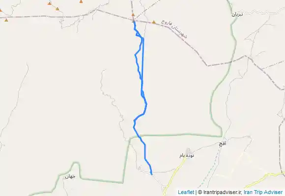 ترک جی پی اس قله شاه جهان بام