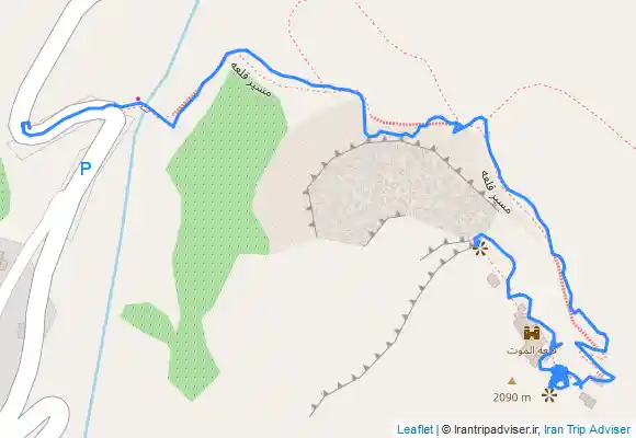 ترک جی پی اس روستای گازرخان، قلعه الموت