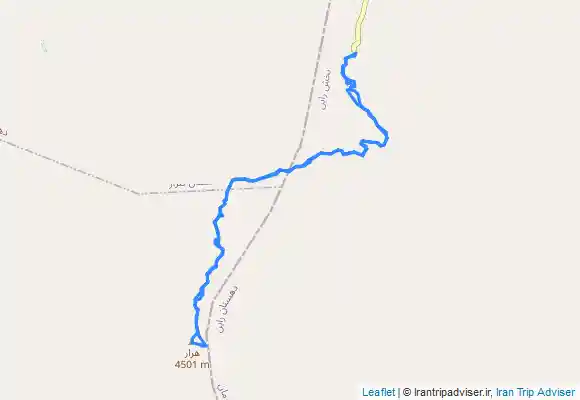 ترک جی پی اس صعود به قله هزار کرمان